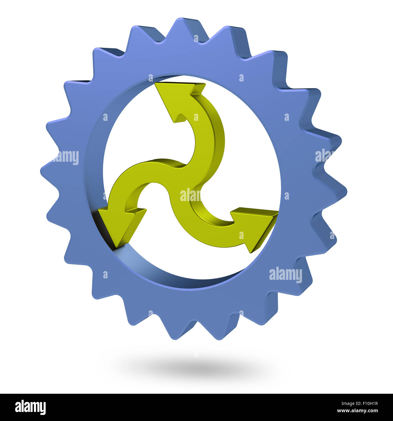 Diagramme des processus comme un concept Banque D'Images