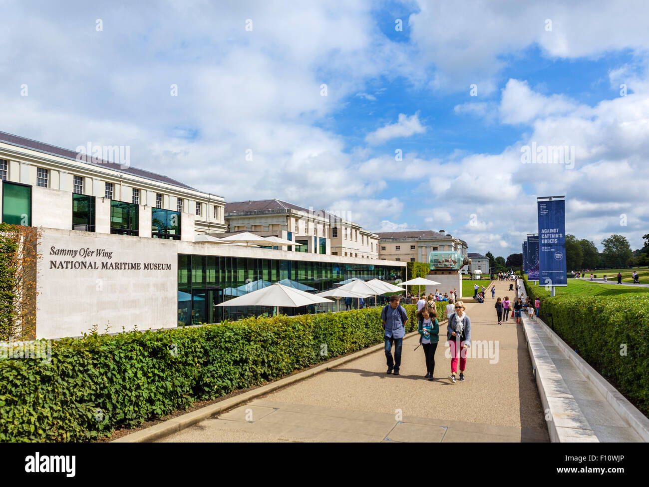 Le National Maritime Museum, Greenwich, London, England, UK Banque D'Images
