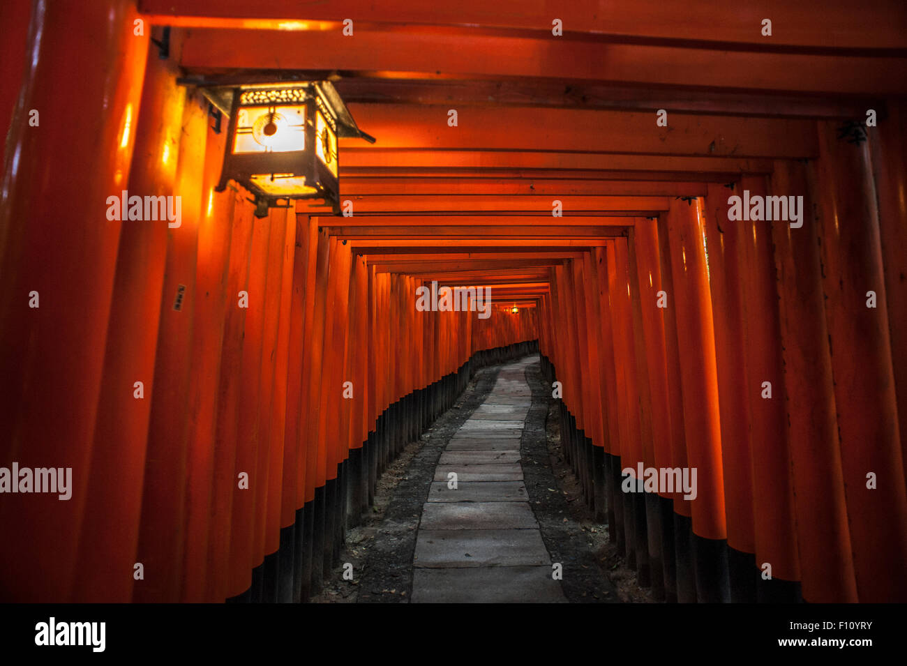 Fushimi Inari-taisha Fushimi-ku, Kyoto, Japon. Banque D'Images