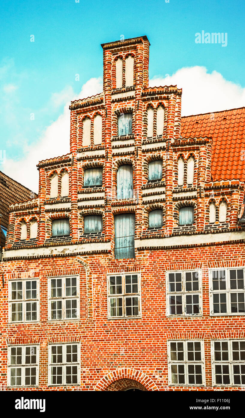 Lunebourg, ville hanséatique en Basse-Saxe, Lüneburg, alte Hansestadt en Niedersachsen Banque D'Images