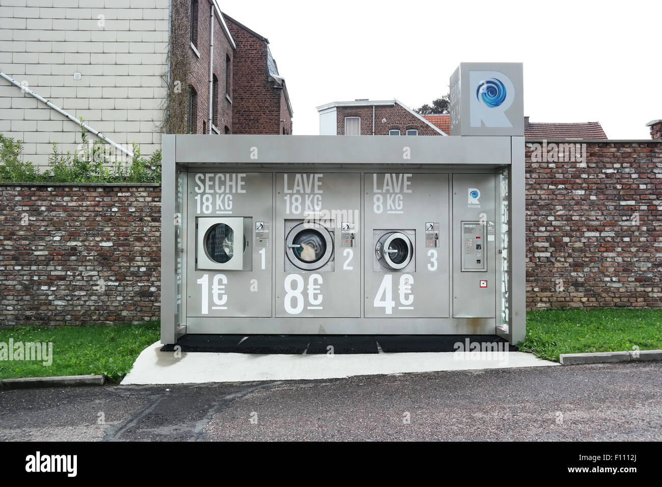 Laveries laverie Révolution en Belgique Banque D'Images