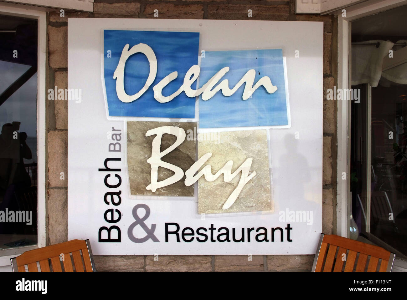 Ocean Bay Beach Bar & Restaurant, un café sur la plage de Swanage