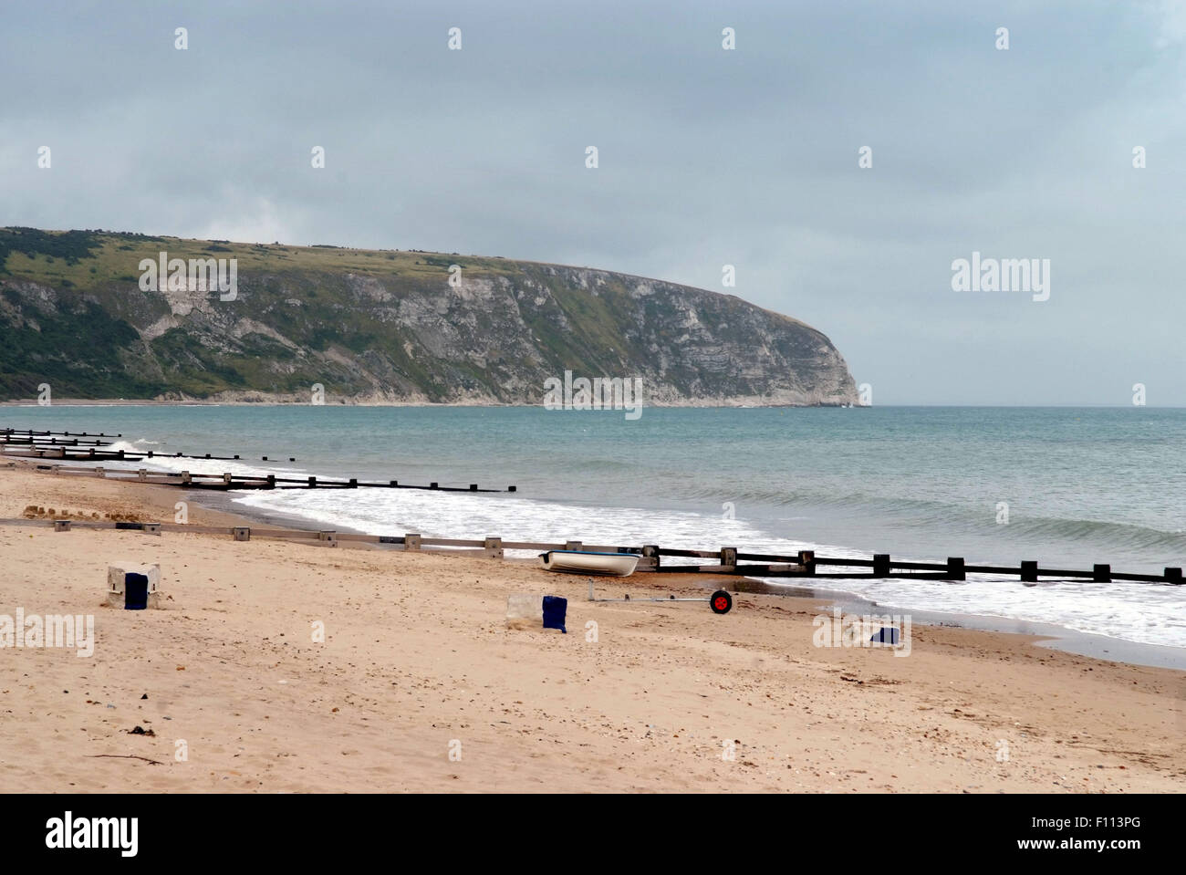 Ocean Bay Beach Bar & Restaurant, un café sur la plage de Swanage Dorset,en,Royaume-uni. a UK Food eat drink Banque D'Images