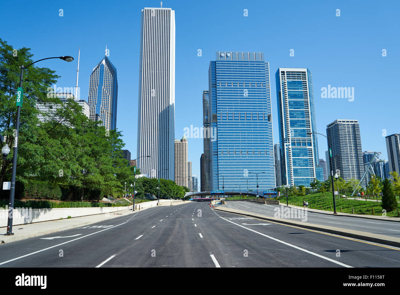 Parc du Millénaire Banque D'Images