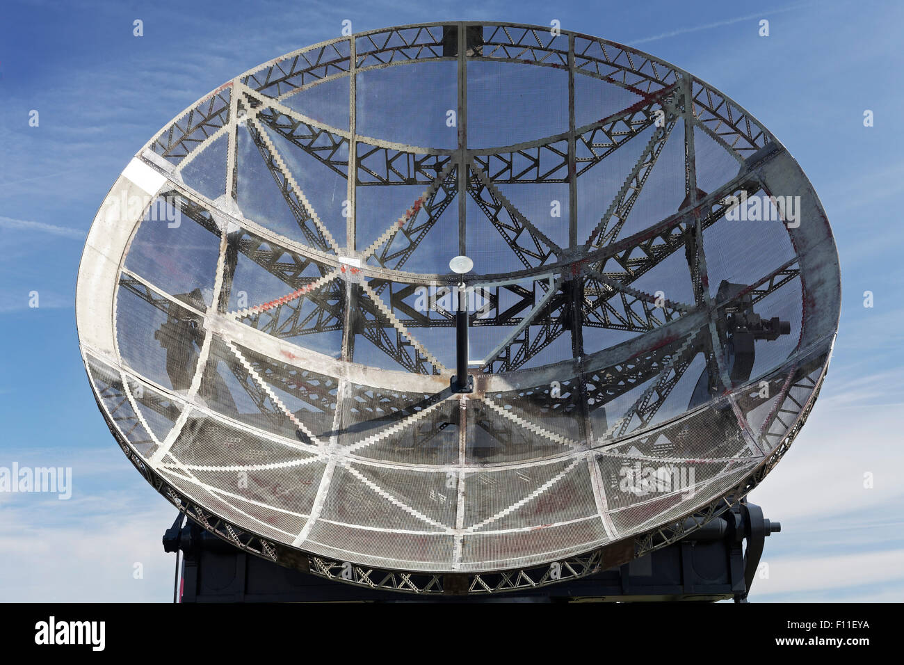 Antenne parabolique de la 2e guerre mondiale, nom de code Anzanole Riese, ou Raversyde Raversijde, Oostende, Flandre occidentale, Belgique Banque D'Images