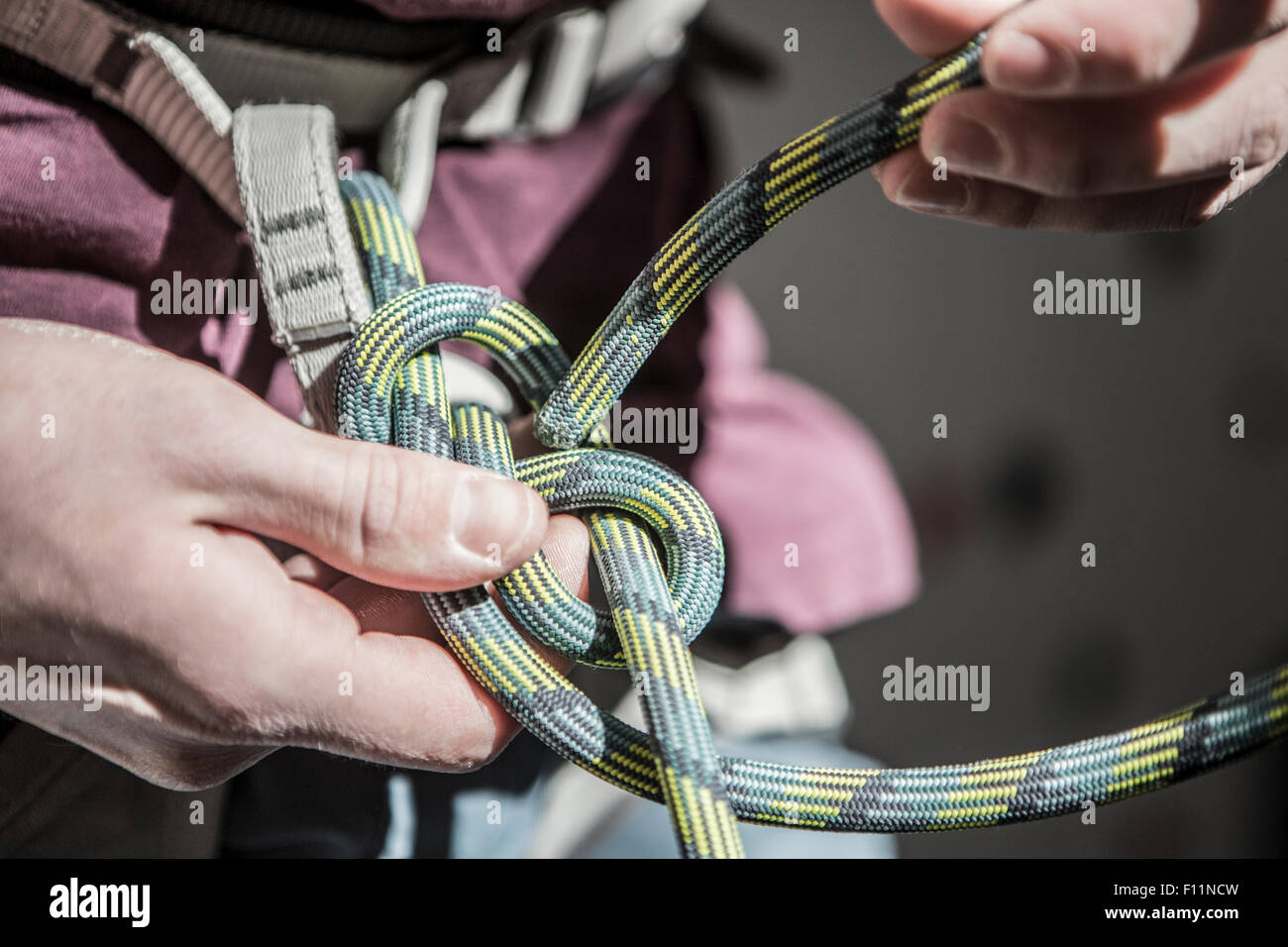 Noeud d'escalade Banque de photographies et d'images à haute résolution -  Alamy