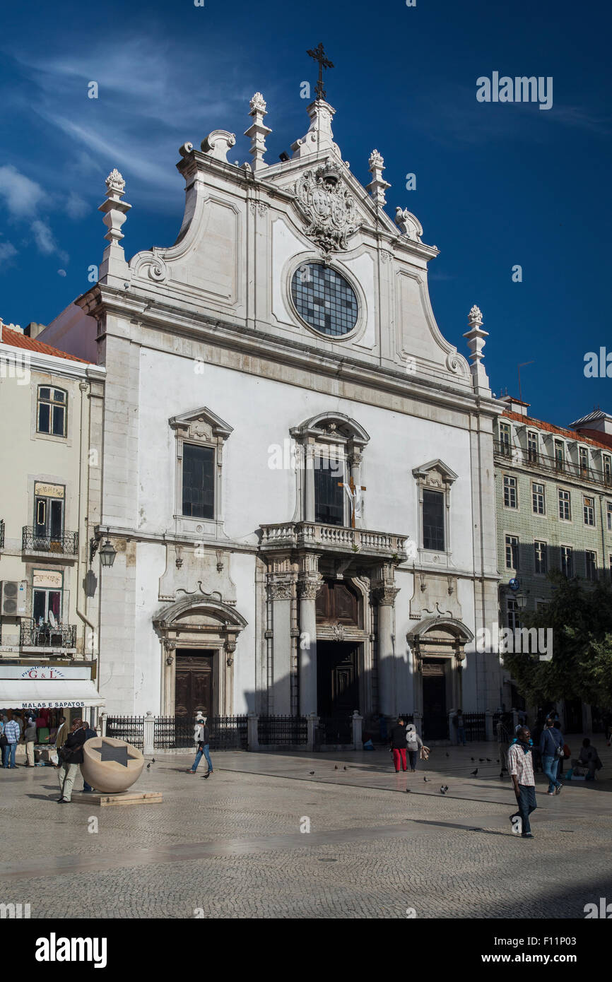 Église de Sao Domingos à Lisbonne Banque D'Images