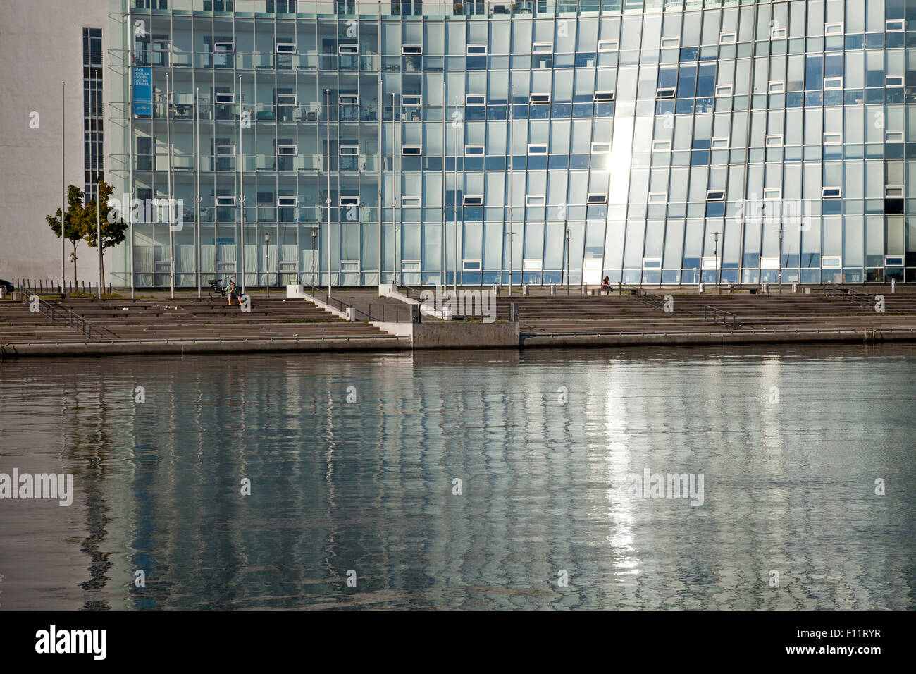 Construction Hörn-Campus et Fjord de Kiel, Kiel, Schleswig-Holstein, Allemagne Banque D'Images