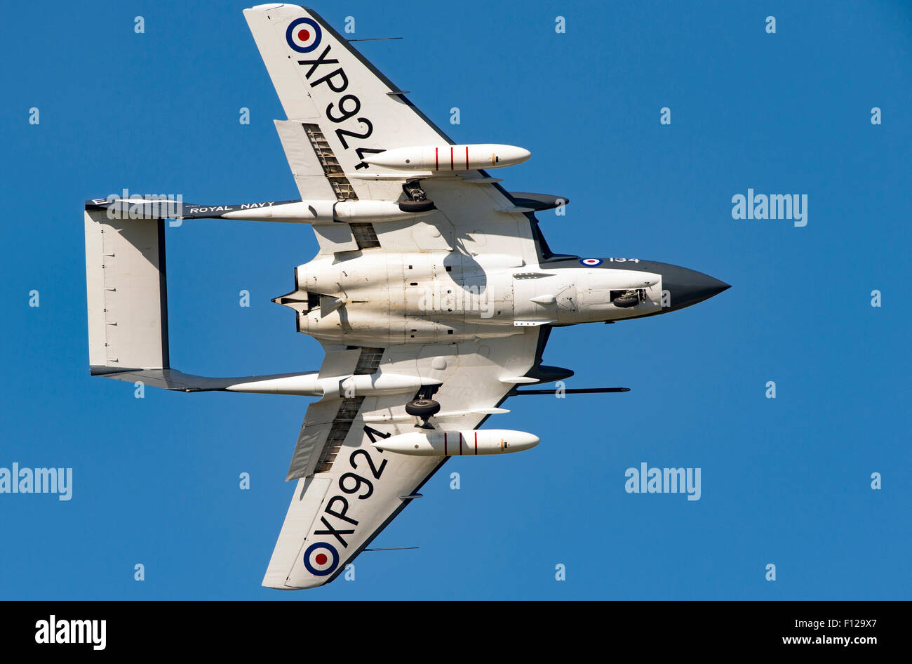 Royal Navy Sea Vixen au RNAS Culdrose Journée de l'air 2015 Banque D'Images