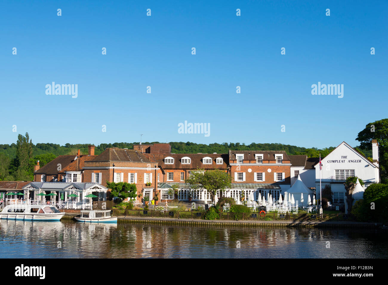 Le Compleat Angler, Marlow, Buckinghamshire, Angleterre, Royaume-Uni. Banque D'Images