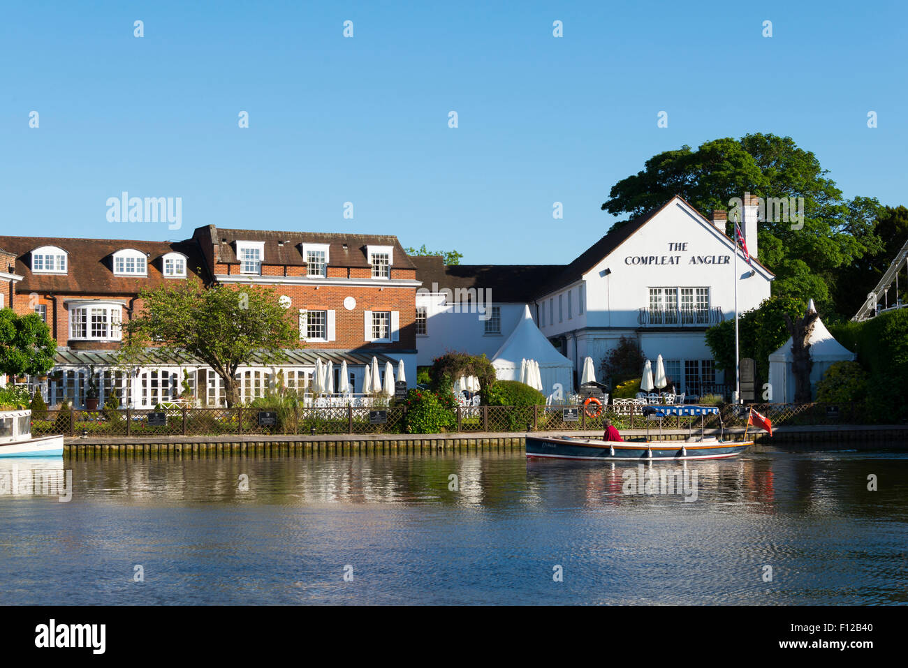 Le Compleat Angler, Marlow, Buckinghamshire, Angleterre, Royaume-Uni. Banque D'Images