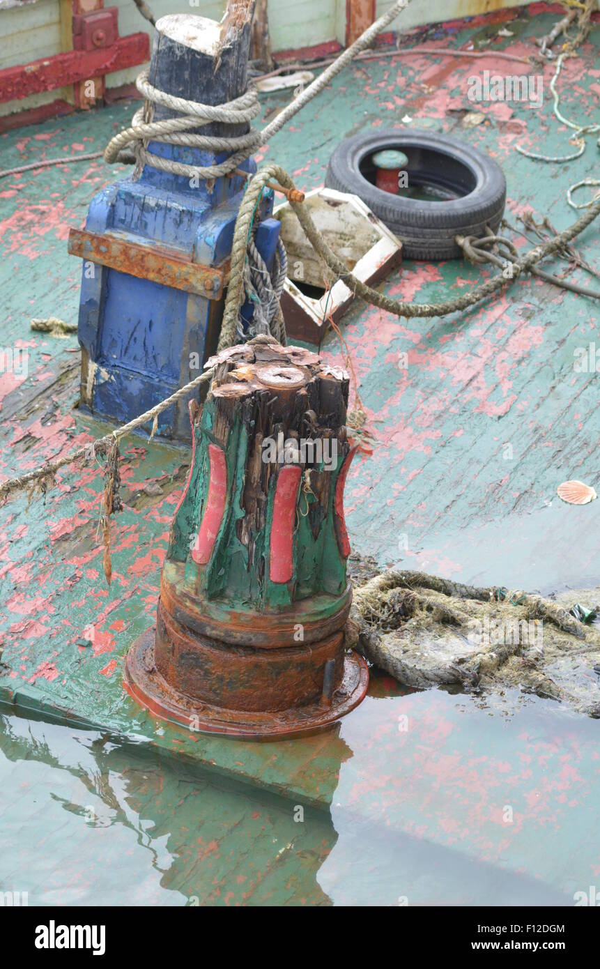 Village de pêcheurs de Cornwall Newlyn Banque D'Images
