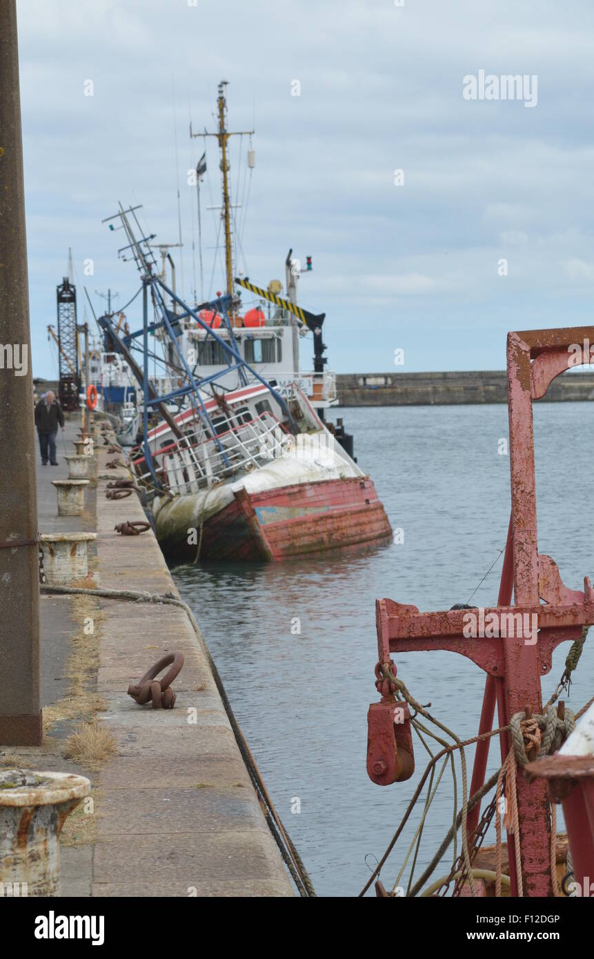Village de pêcheurs de Cornwall Newlyn Banque D'Images