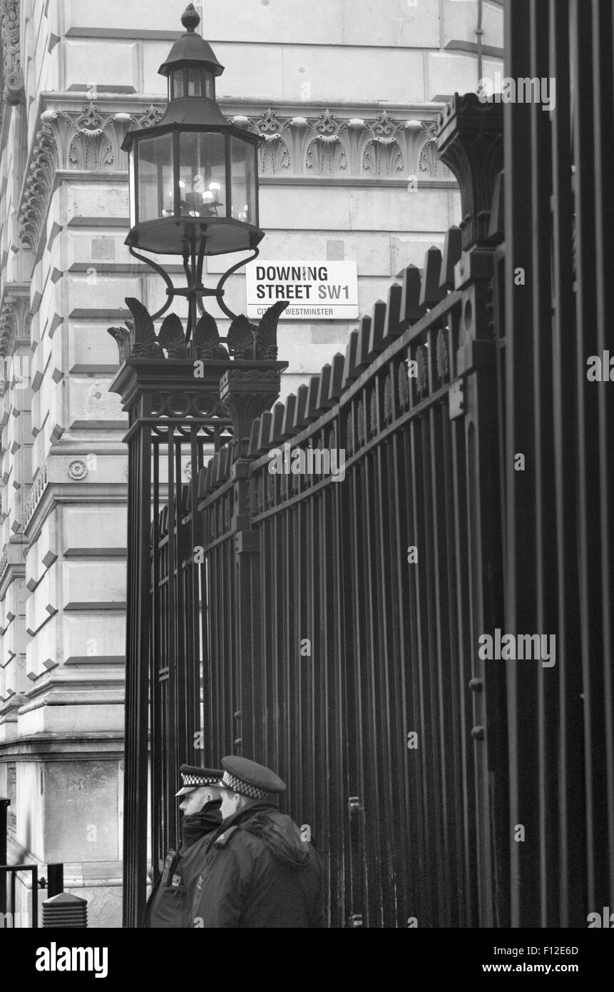 Downing Street, London, UK. Banque D'Images