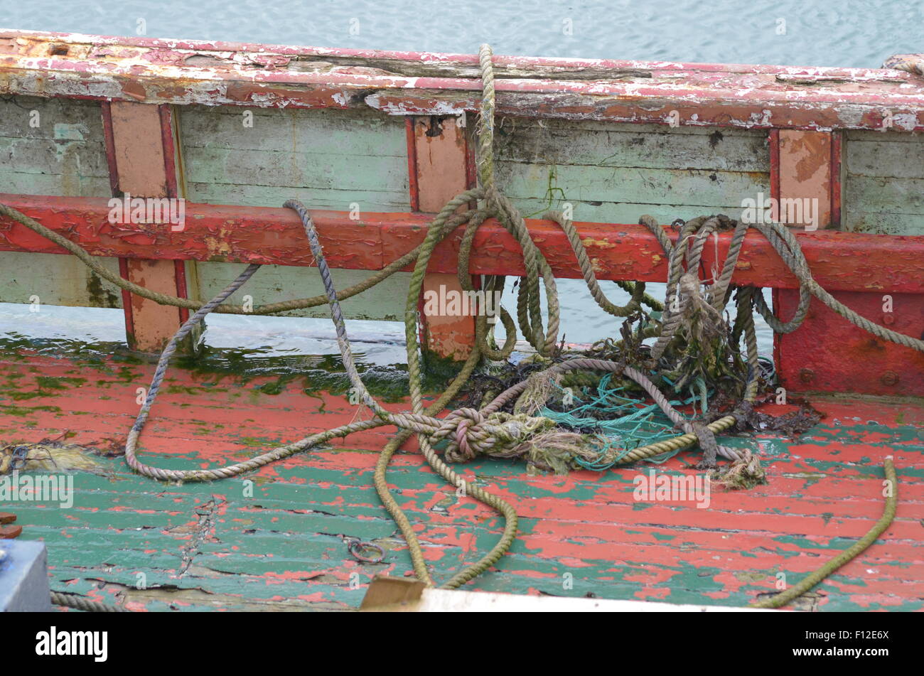 Village de pêcheurs de Cornwall Newlyn Banque D'Images