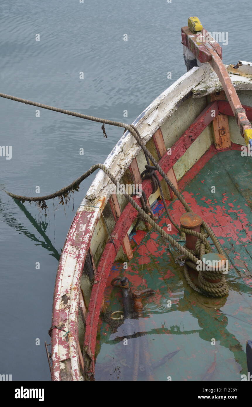 Village de pêcheurs de Cornwall Newlyn Banque D'Images