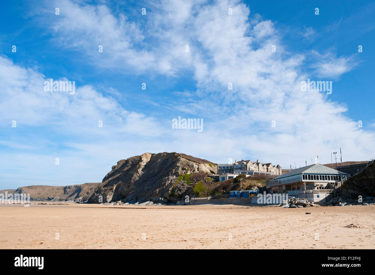 Watergate Bay, Cornwall, uk Banque D'Images