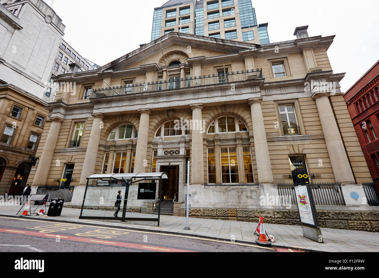 L'ancien bâtiment de la banque d'angleterre Manchester uk Banque D'Images