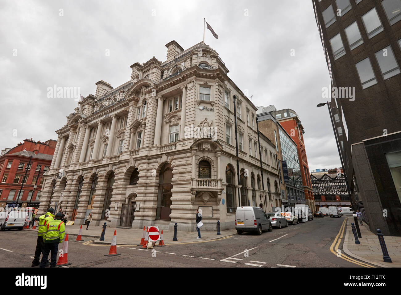 53 King Street Manchester l'ancien édifice de la banque Lloyds uk Banque D'Images