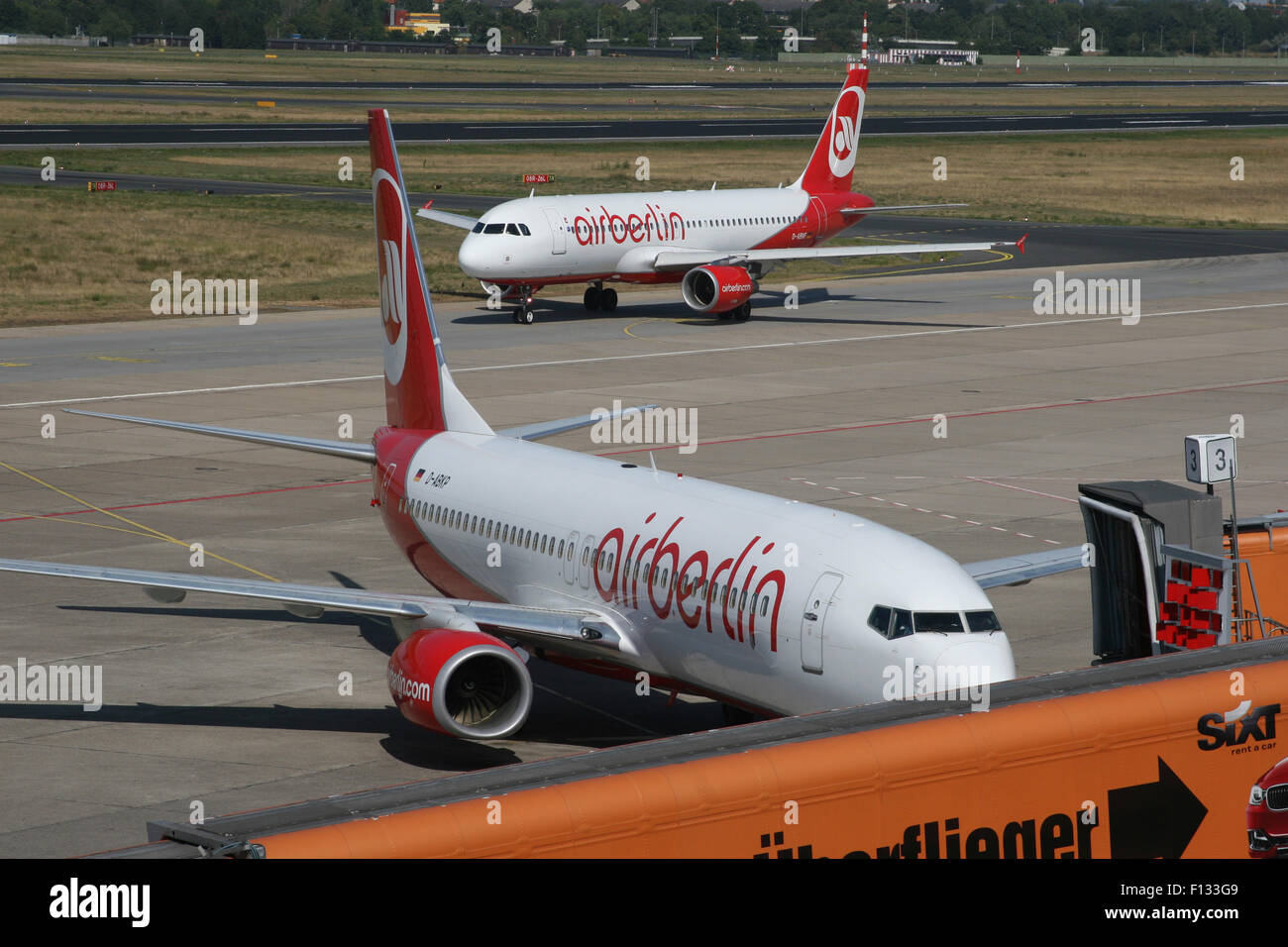 AIR Berlin Tegel Airport Banque D'Images