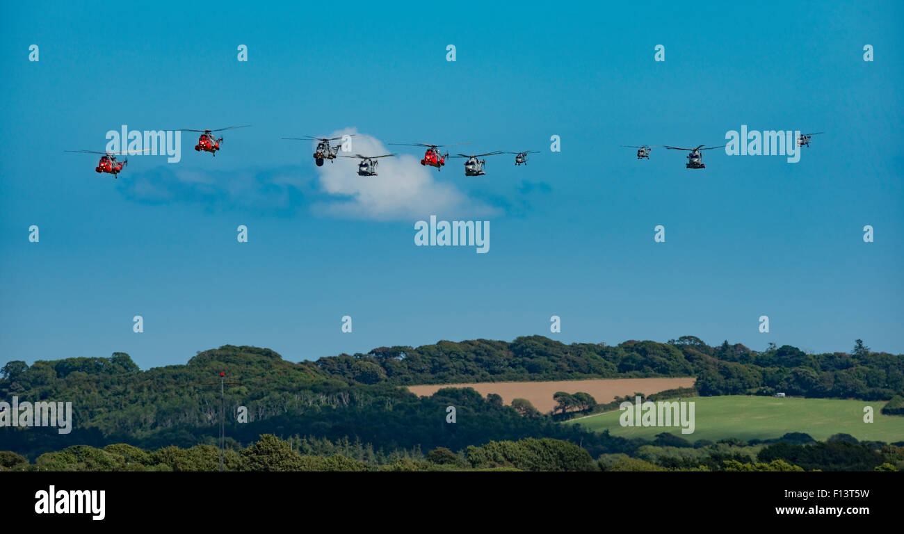 Balbo Formation à RNAS Culdrose Journée de l'air 2015 Banque D'Images