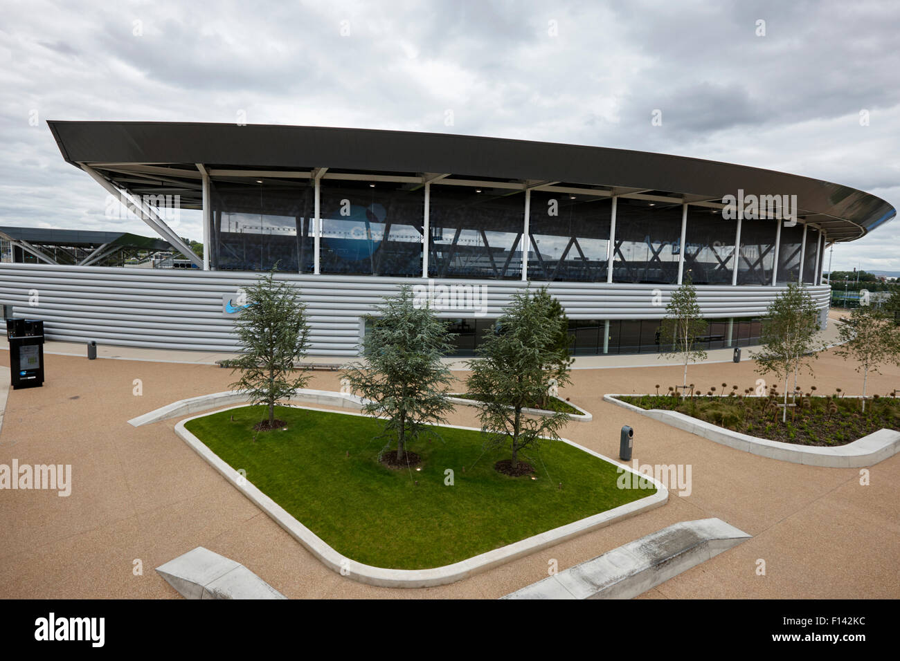 Stade de football Manchester City academy uk eastlands Banque D'Images