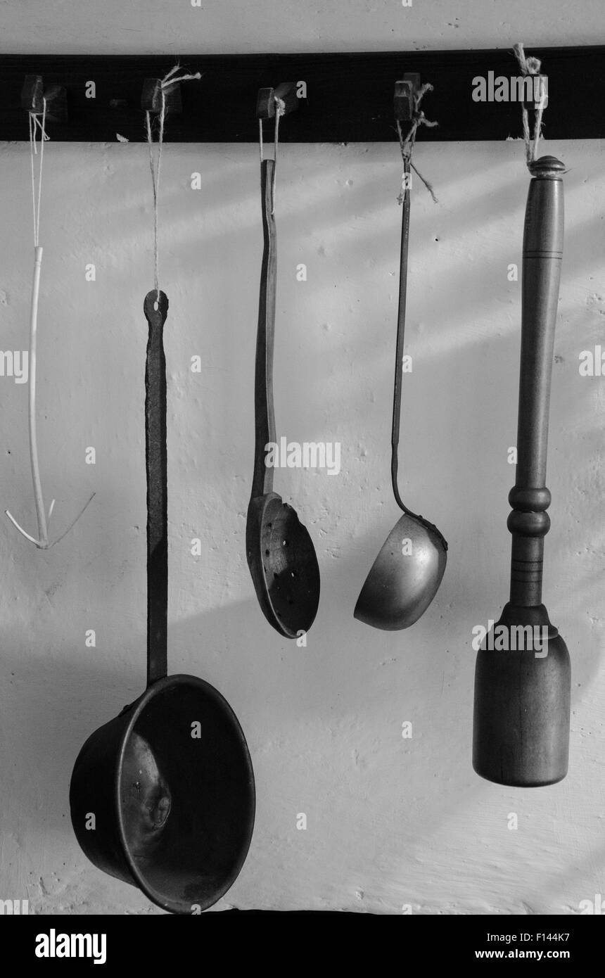 Ancienne cuisine Banque D'Images