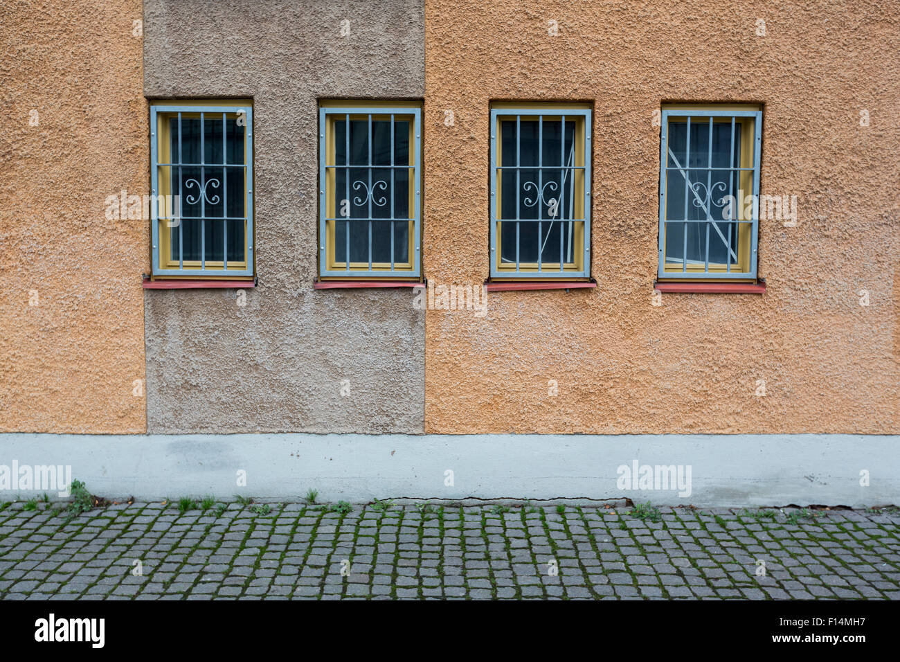 Bars pour windows protection contre le cambriolage Banque D'Images