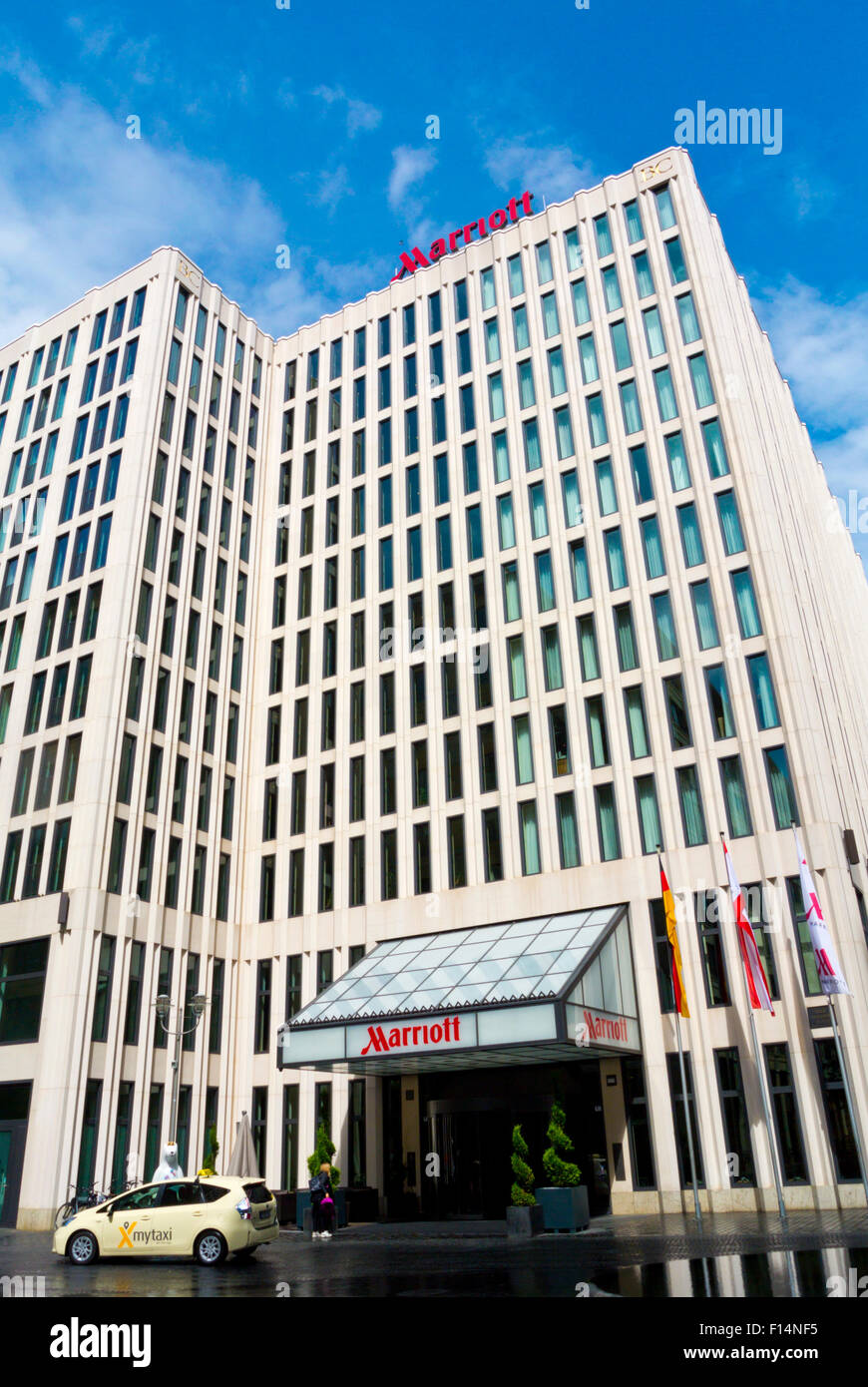 Hôtel Marriott, Potsdamer Platz, Berlin, Allemagne Banque D'Images