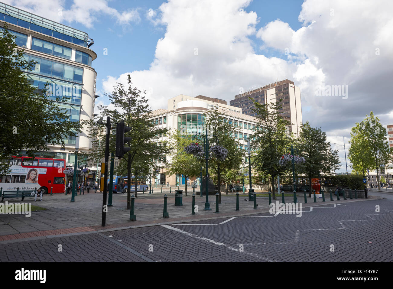 Place de la vieille ville Birmingham UK Banque D'Images