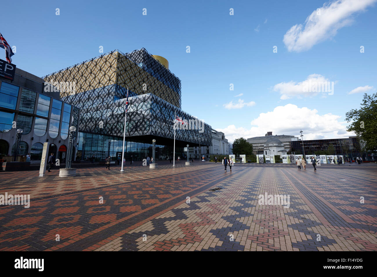 Bibliothèque de Birmingham à centenary square UK Banque D'Images