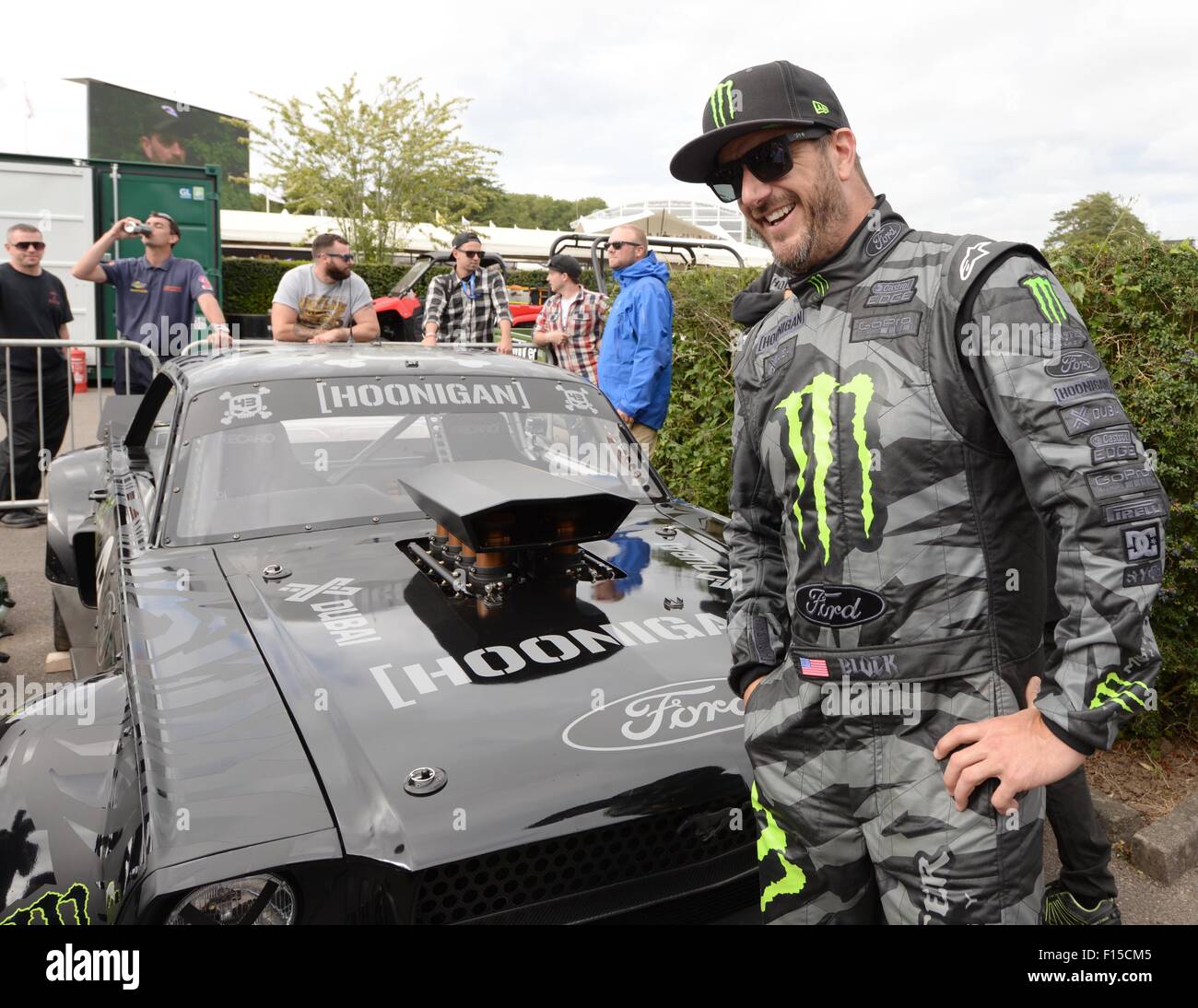 Goodwood Festival of Speed - Jour 2 AVEC : Ken Block Où : Chichester, West Sussex, Royaume-Uni Quand : 26 Juin 2015 Banque D'Images