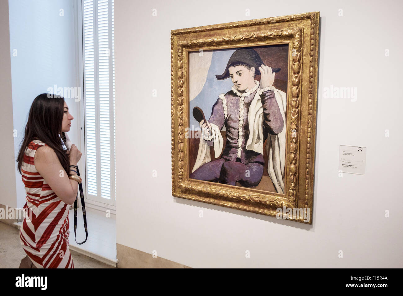 Madrid Espagne,Europe,Espagnol,hispanique,Centro,Paseo del Prado,Museo,Musée Thyssen-Bornemisza,art artw Banque D'Images