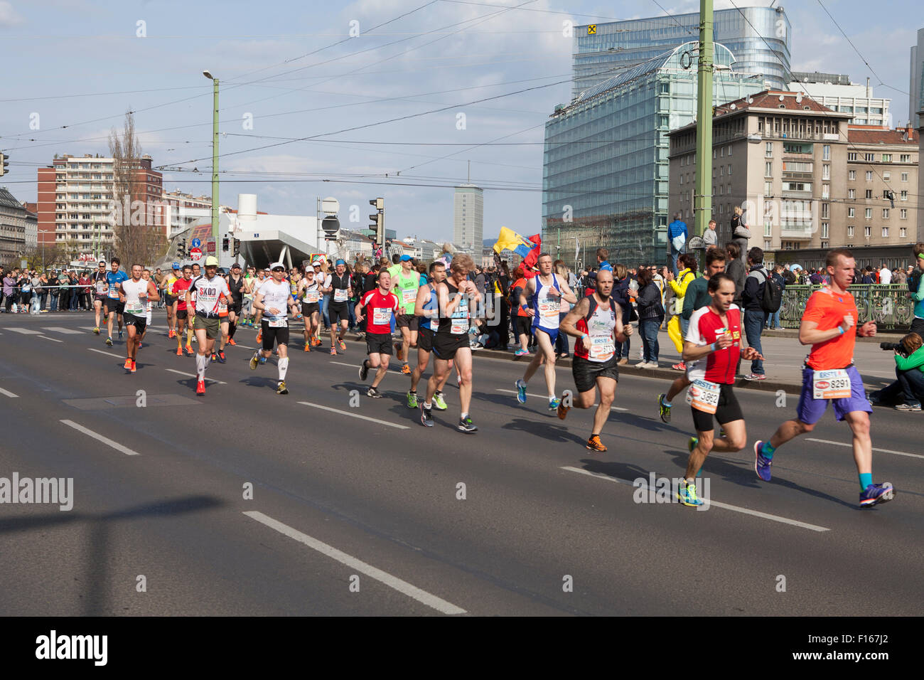 Marathon de Vienne. Vienne, Autriche Banque D'Images