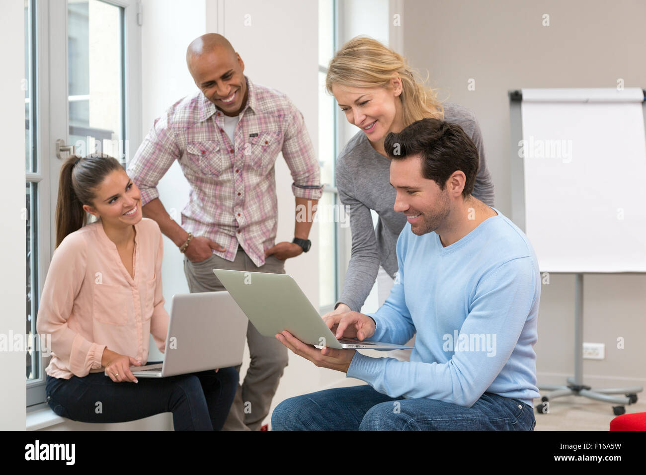Les gens d'affaires réunion Banque D'Images