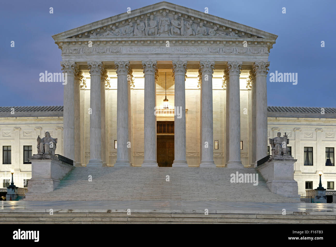 Cour suprême des États-Unis, Washington, District de Columbia USA Banque D'Images