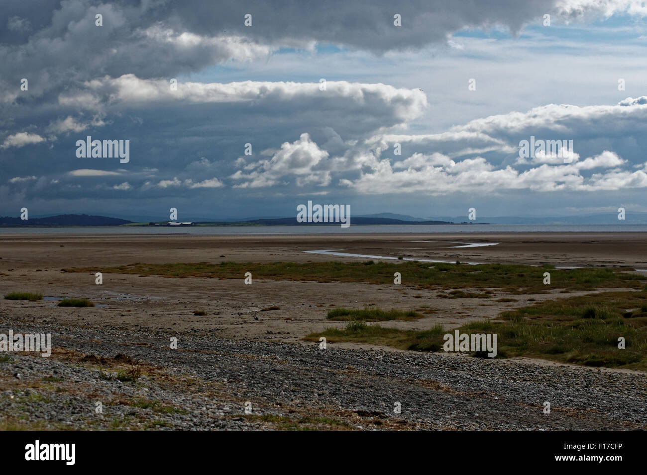 La baie de Morecambe Banque D'Images