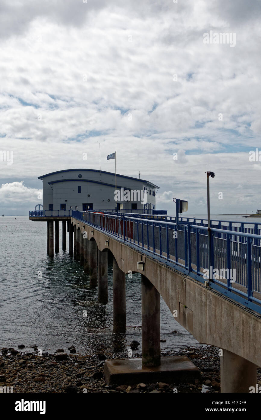 La vie de Furness Boat Station Banque D'Images