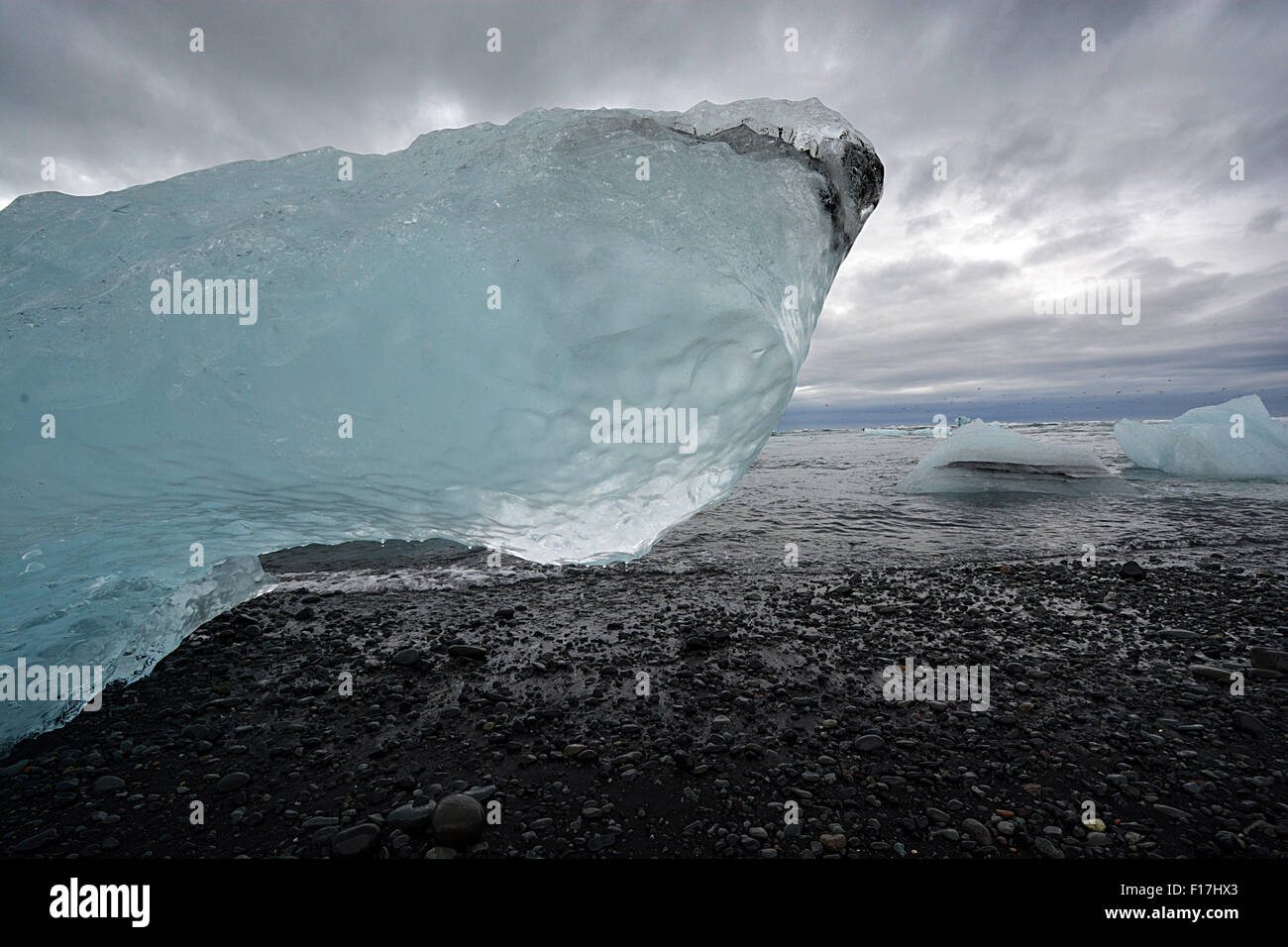 Formations de glace naturelle de l'Islande Islande collection Banque D'Images