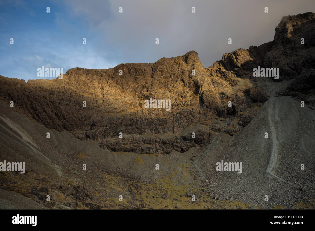 Le Centre international Mon-Hai Sgurr, Choinnich Cuillin, Isle of Skye, Scotland, UK Banque D'Images