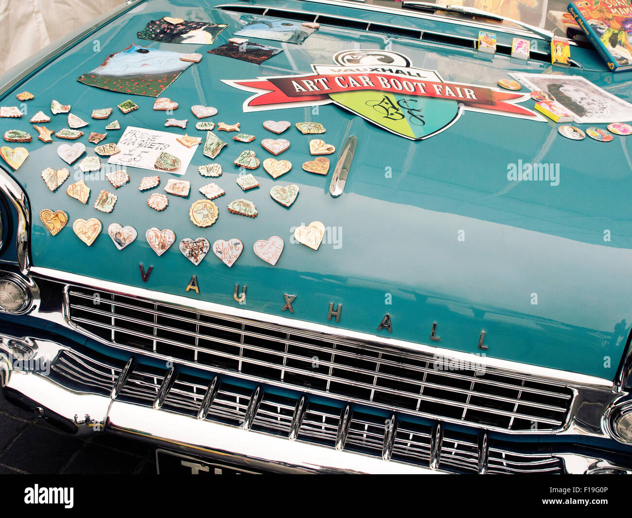 Margate, Kent, UK. Août 30, 2015. Juste au démarrage de l'Art voiture galerie Turner Crédit : Kent Margate Cabanel/Alamy Live News Banque D'Images
