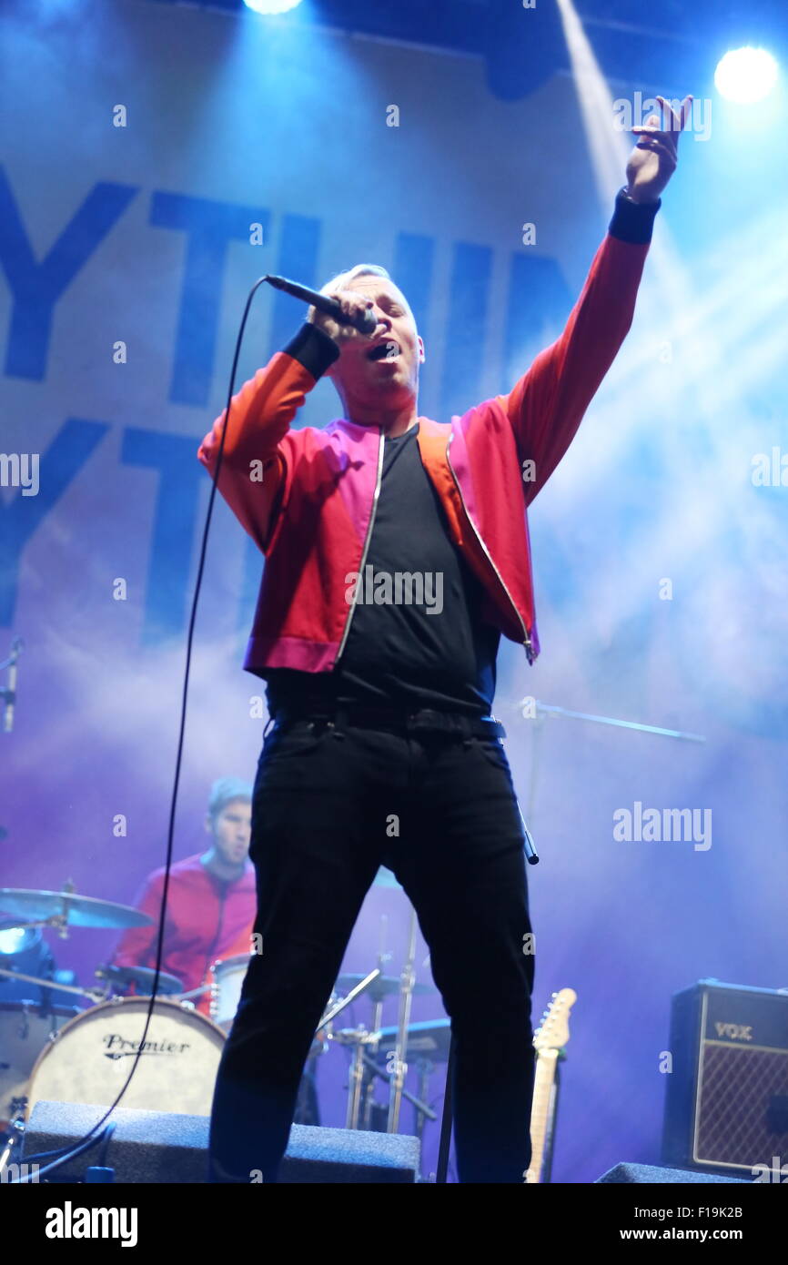 Leeds, Yorkshire, UK. 30 août, 2015. Tout ce tout en concert du NME à Leeds Festival 2015. Crédit : Simon Newbury/Alamy Live News Banque D'Images