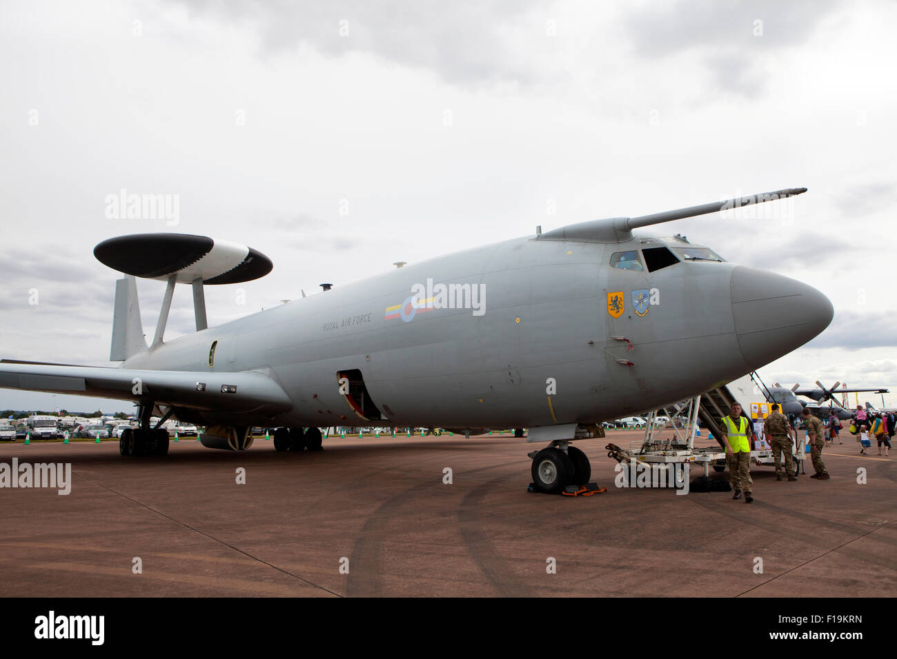 Raf Boeing E 3 Sentry Awacs Riat Royal International Air Tattoo Raf Fairford Juillet 15 Photo Stock Alamy