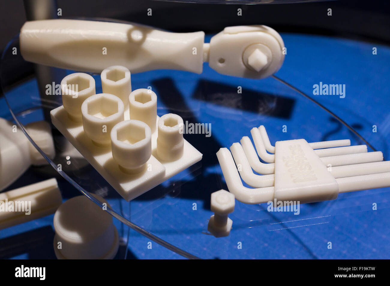 Outils à main imprimé 3D - USA Banque D'Images Outils à main imprimé 3D - USA Banque D'Images