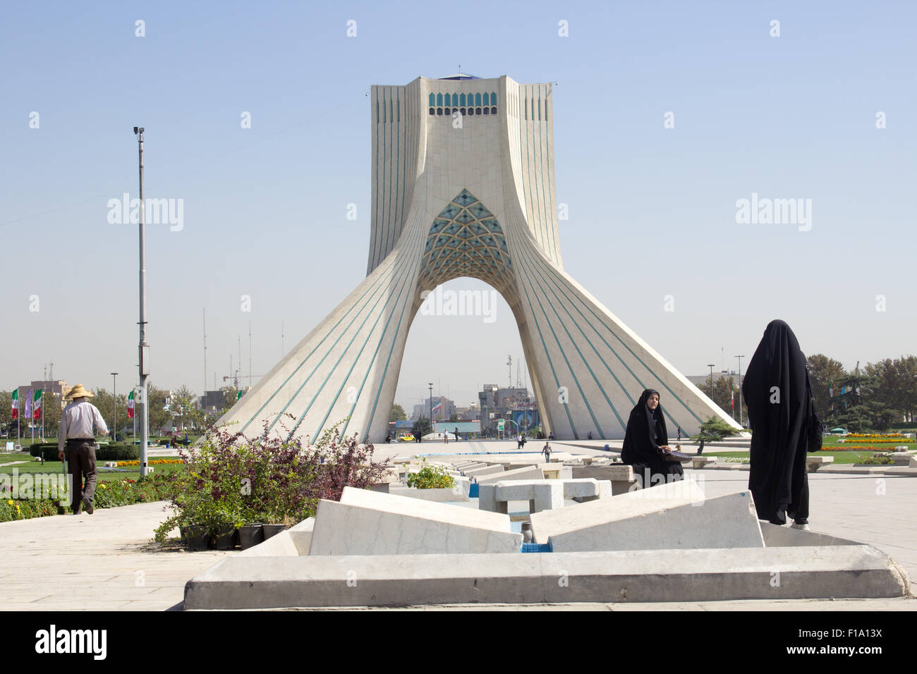 Tour Azadi Banque D'Images