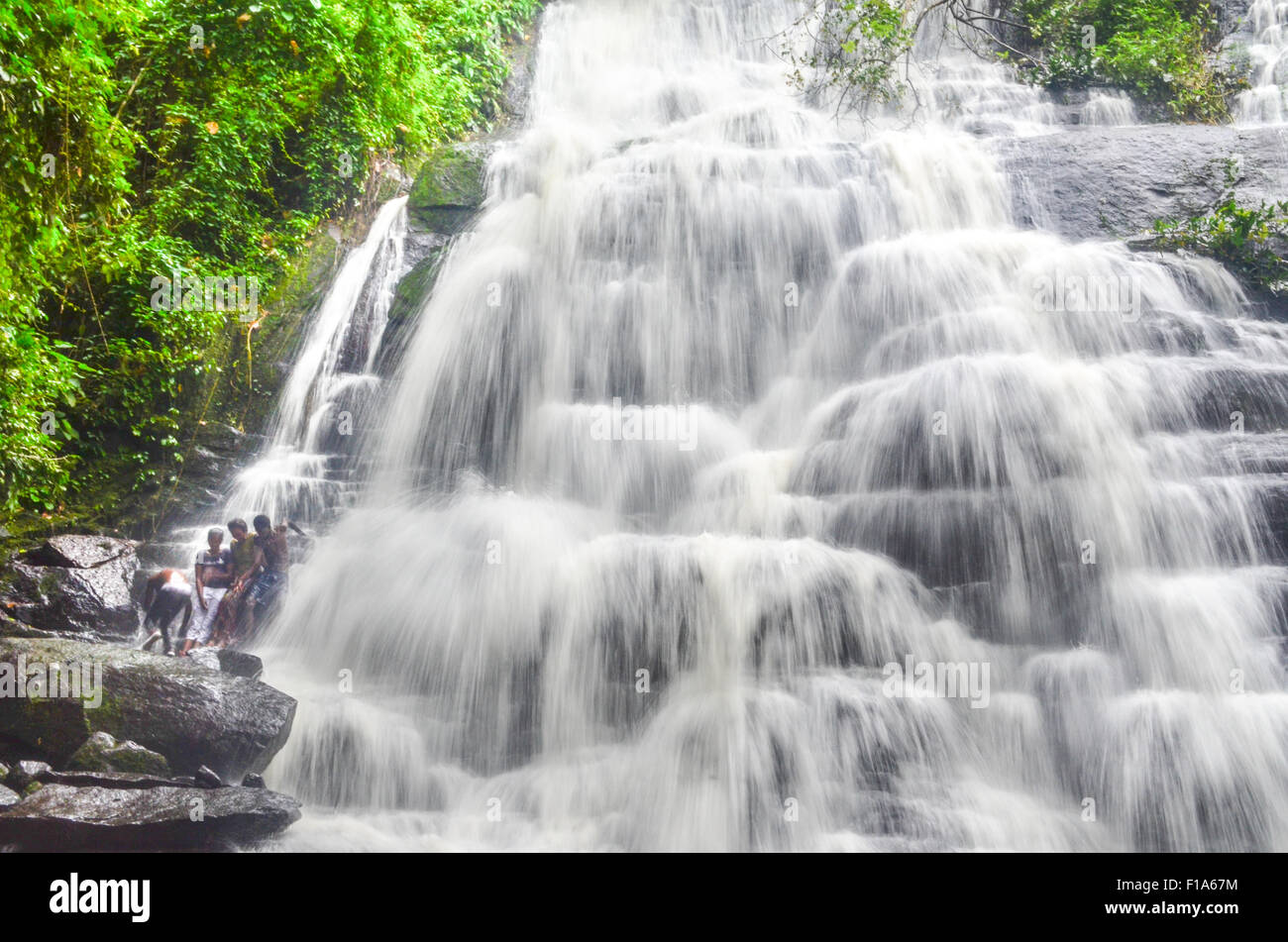 Cascade de l'homme (cascade), Man, Côte d'Ivoire Banque D'Images