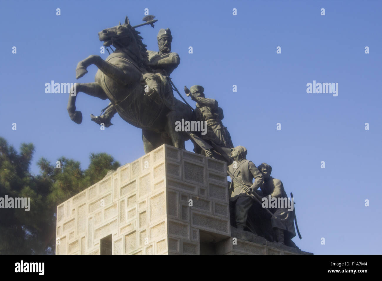 Nadir Shah Statue Banque D'Images