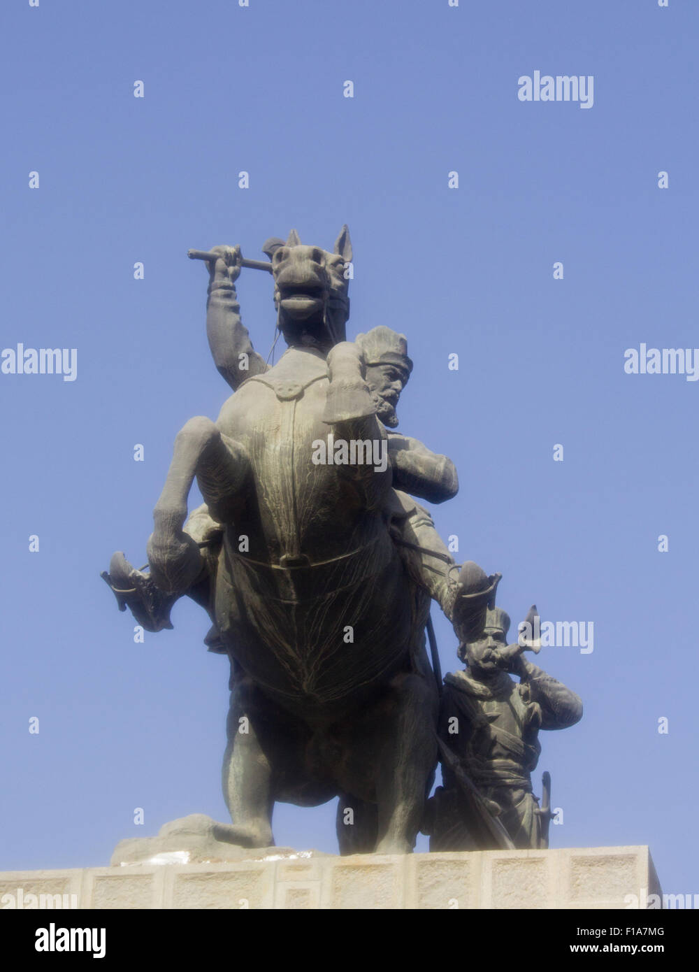 Nadir Shah Statue Banque D'Images