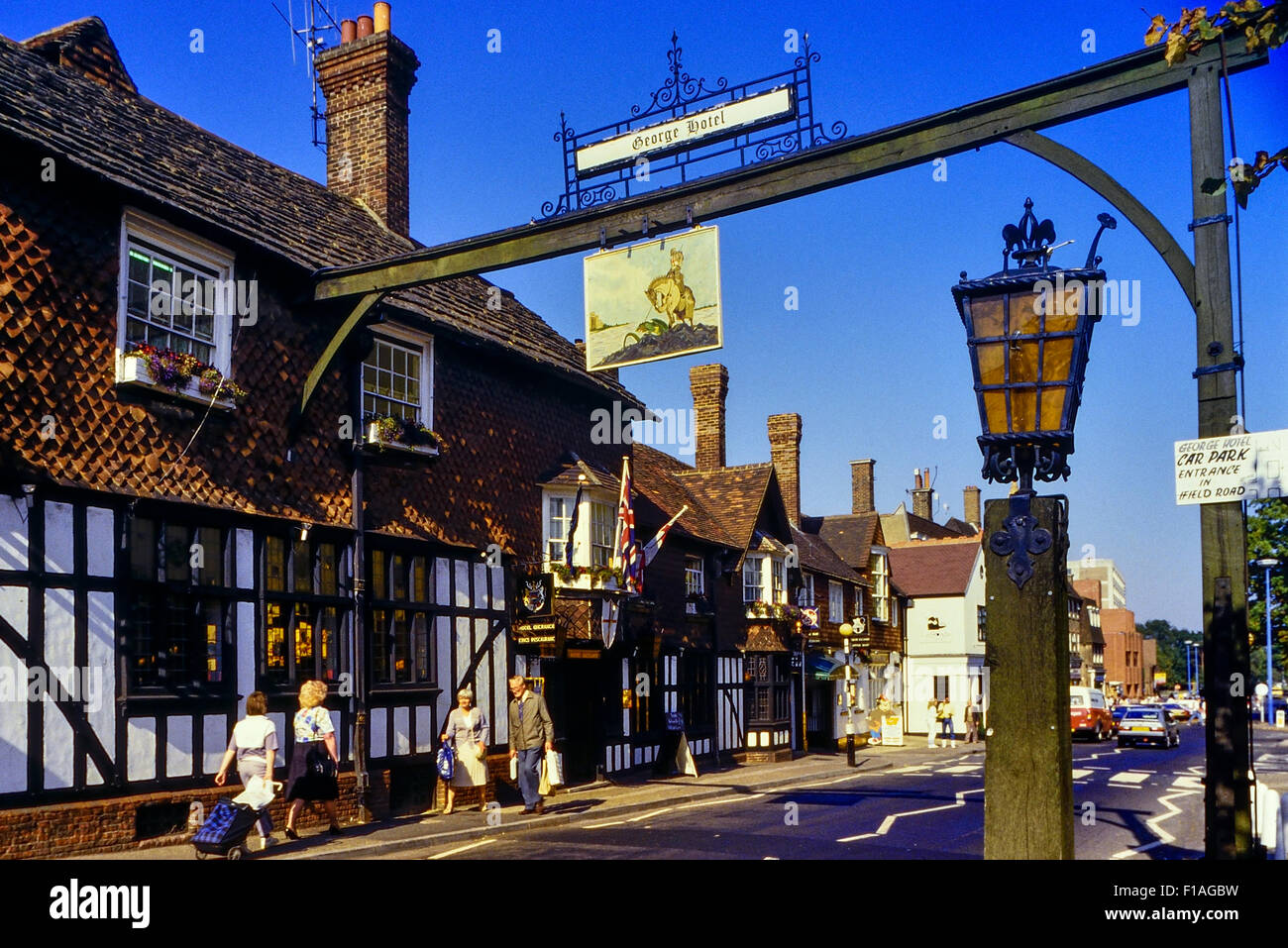 Le Hotel. High Street. Crawley. West Sussex. L'Angleterre. UK