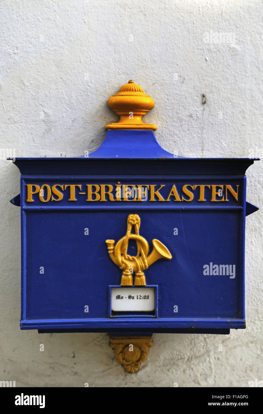 Bremen, Allemagne, boîte aux lettres historique Banque D'Images